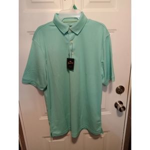 Tourney Golf Polo‎ Shirt Teal Green Men's Size Medium